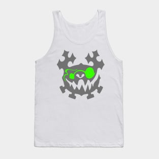 Monster pig face art Tank Top